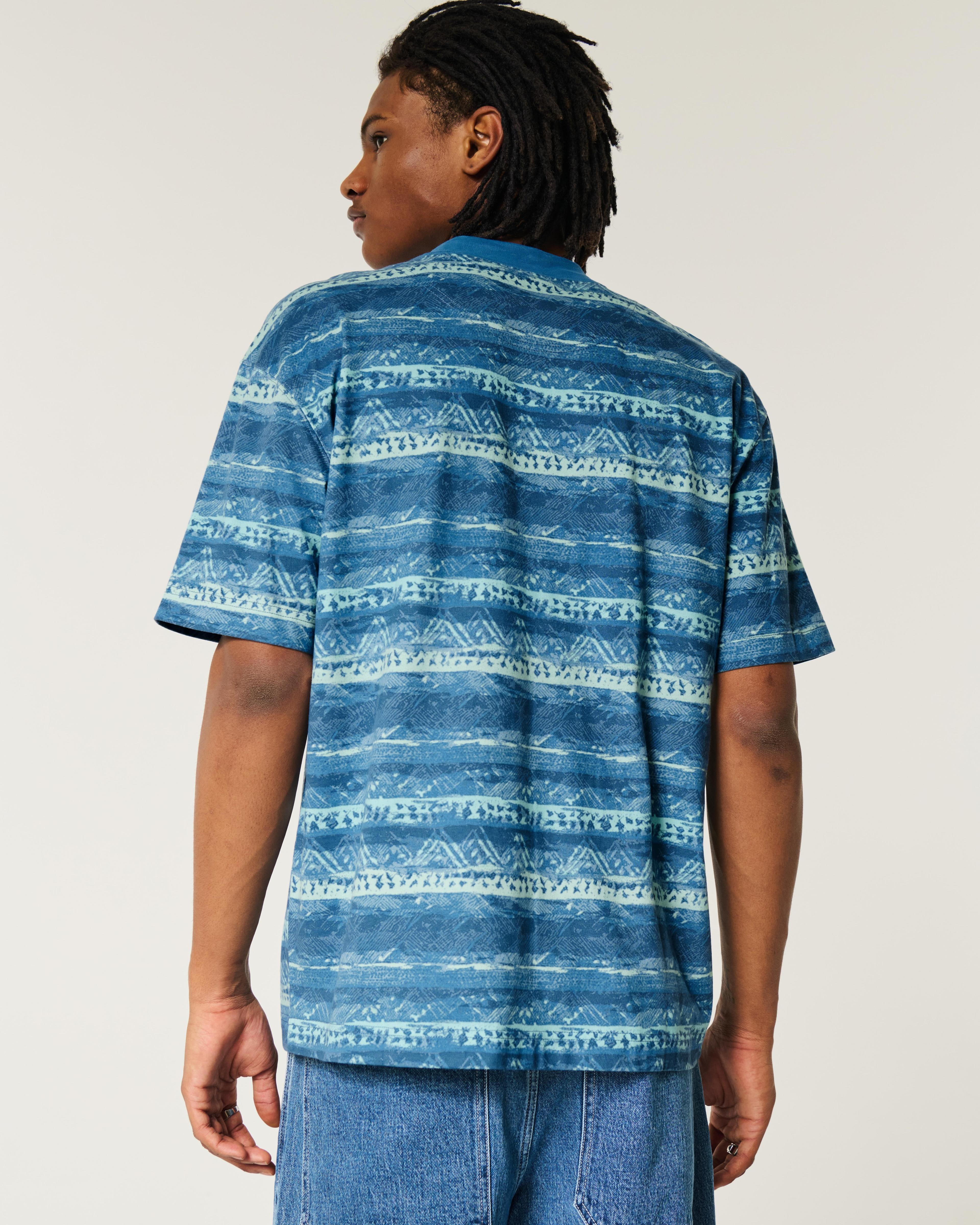 Boxy Washed Heavyweight Crew T-Shirt Product Image