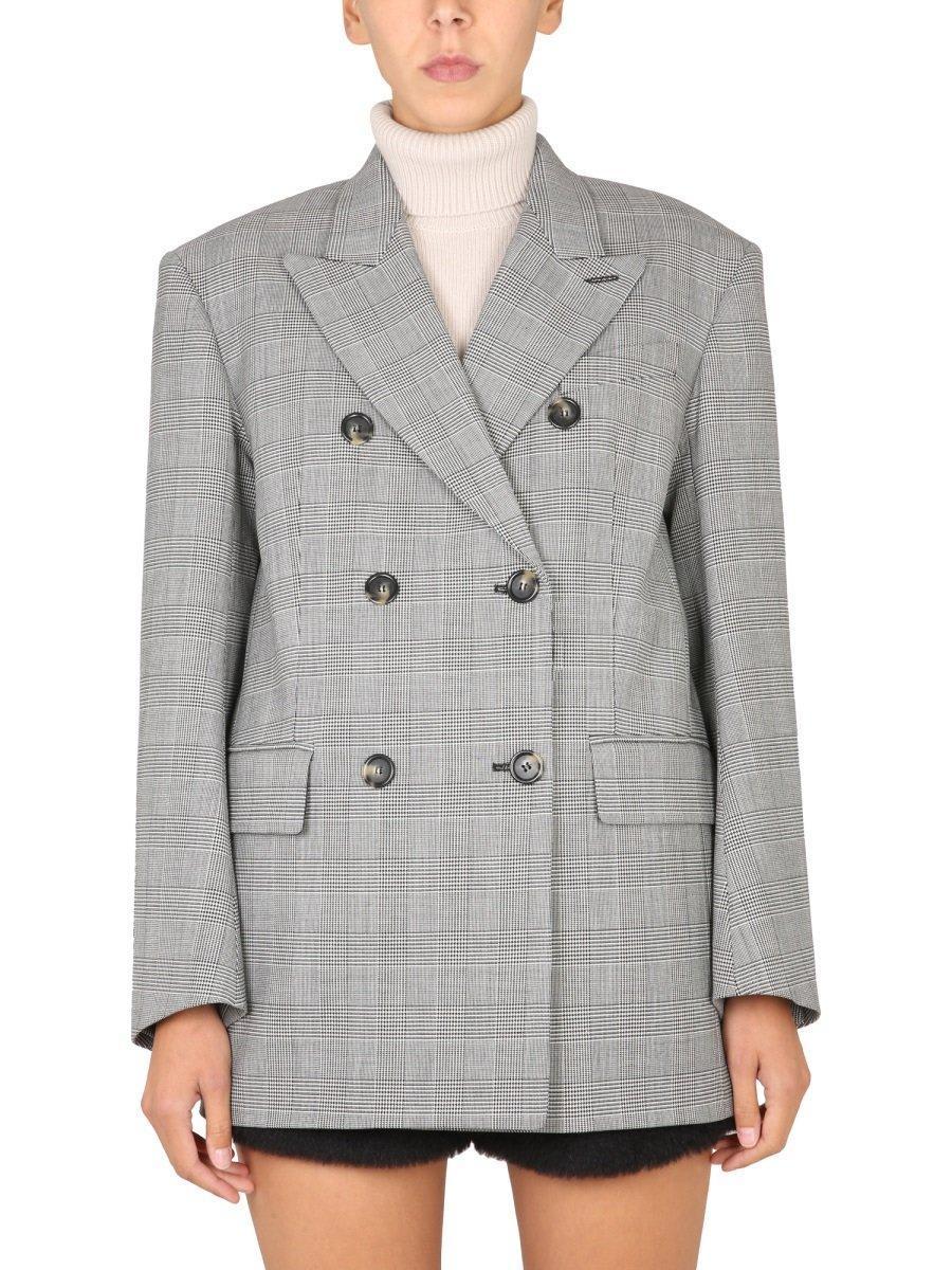 MAX MARA Double-breasted Jacket In Black Product Image