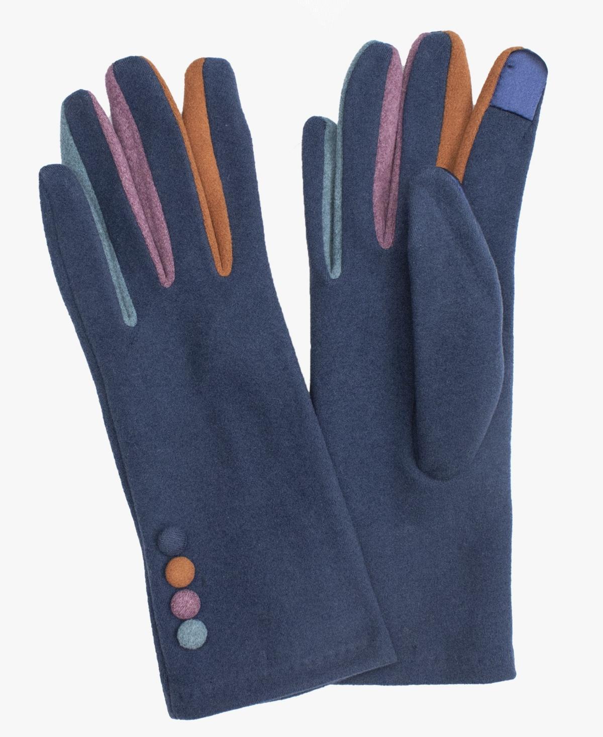 Marcus Adler Womens Finger Pop Color Jersey Touchscreen Glove Product Image