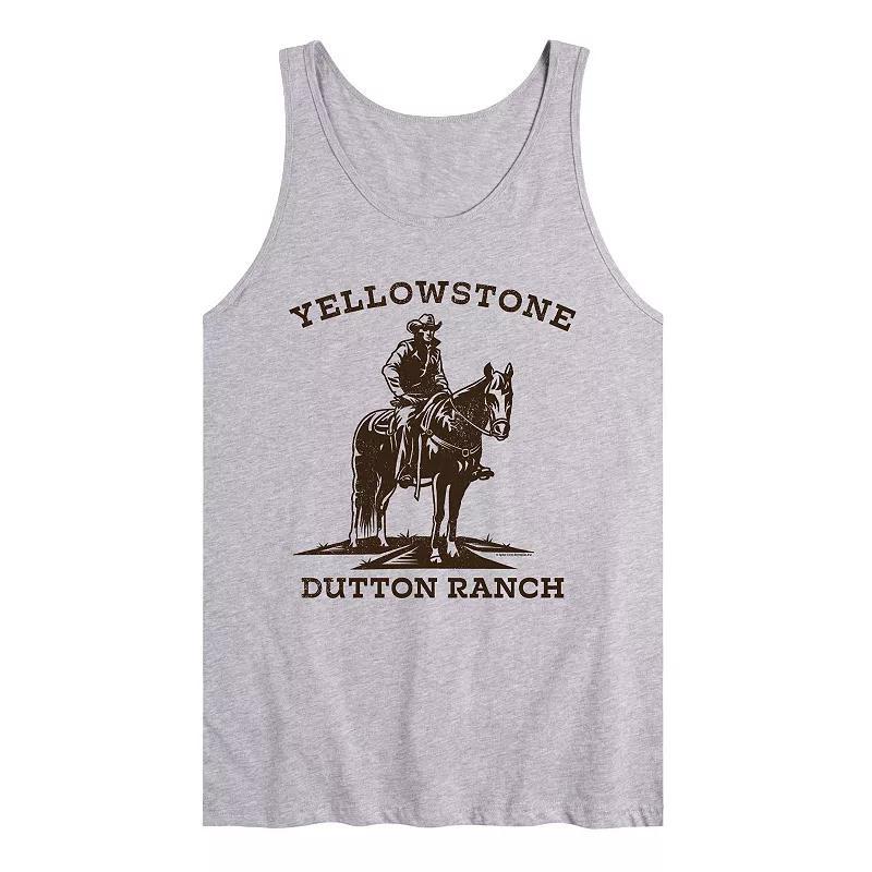 Mens Yellowstone Cowboy Tank Top Product Image