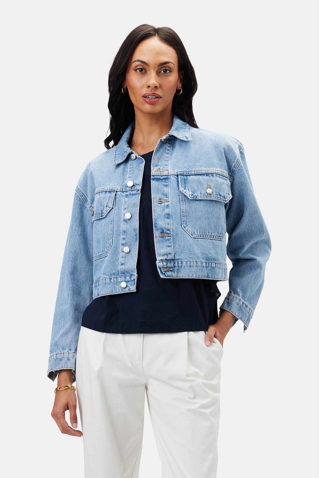 ETICA River Crop Jacket - Arcadia Product Image