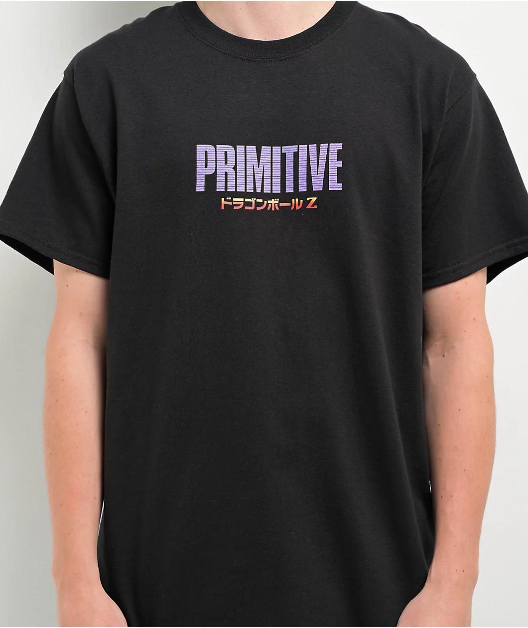 Primitive x Dragon Ball Z Perfect Form Black T-Shirt Product Image