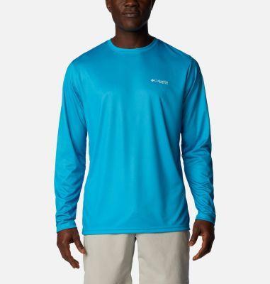 Columbia Men's PFG Terminal Tackle Fish Flag Long Sleeve Shirt - Tall- Product Image