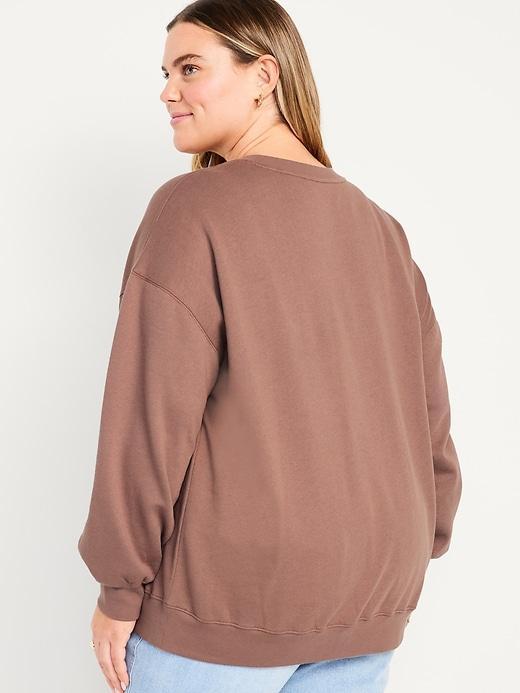 SoComfy Oversized Tunic Sweatshirt Product Image