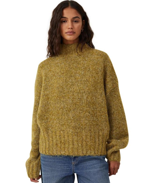 Cotton On Womens Luxe Mock Neck Pullover Sweater Product Image