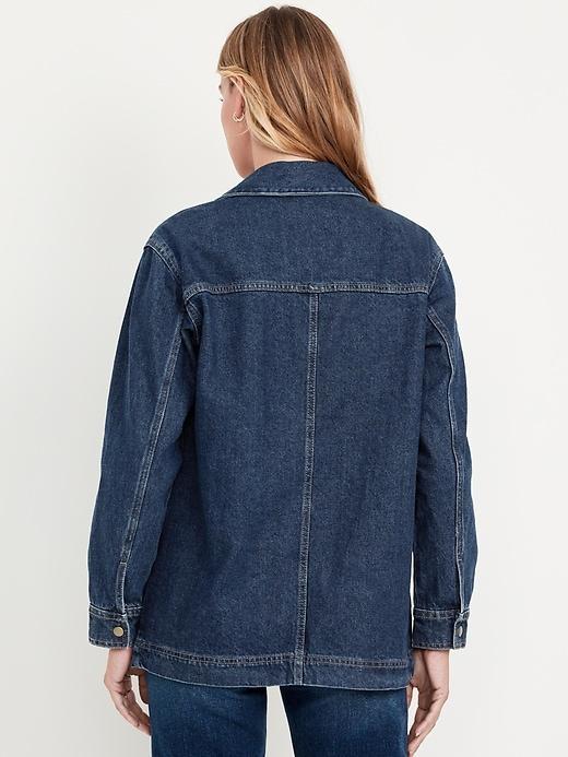 Relaxed Jean Barn Jacket Product Image