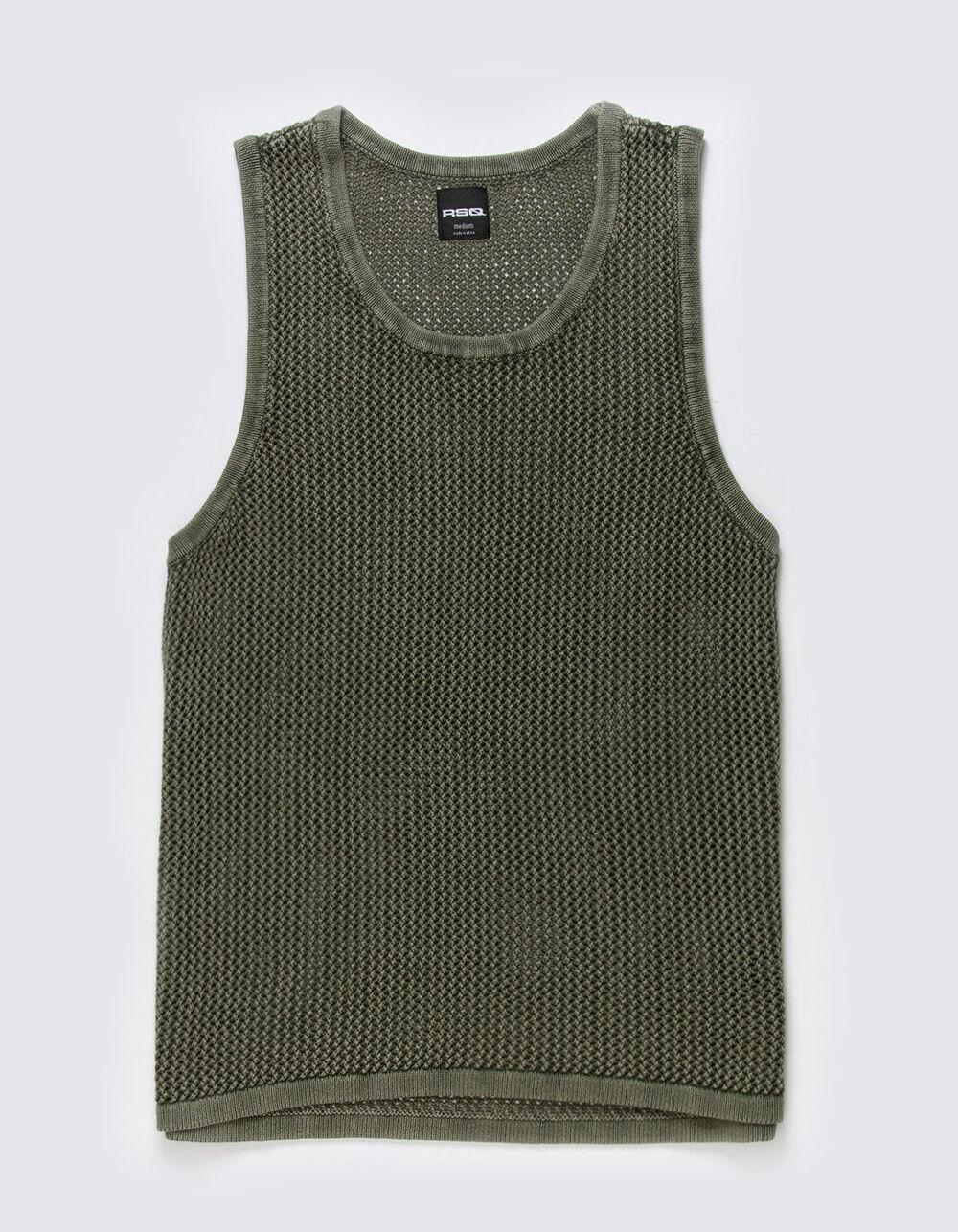 RSQ Mens Crochet Tank Top Product Image