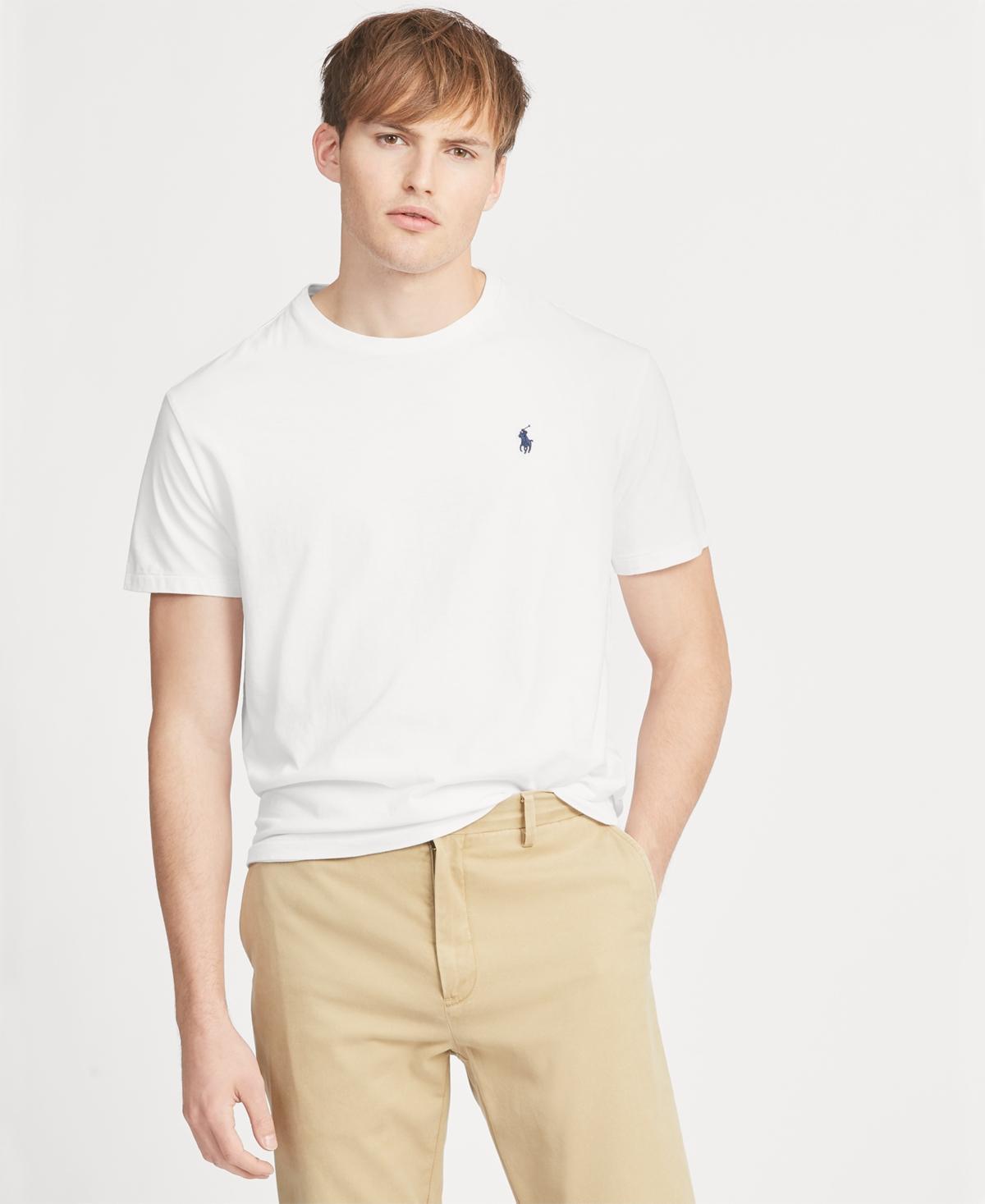 Polo Ralph Lauren Mens Classic Fit Crew Neck T-Shirt Product Image