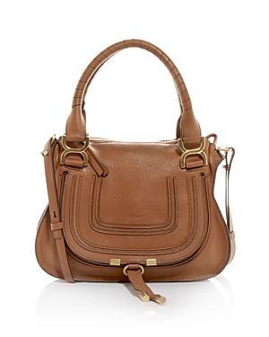 Chlo Small Marcie Leather Satchel Product Image