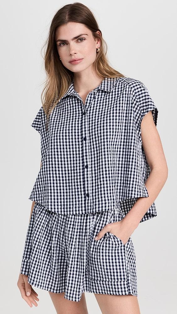 Splendid Gabrielle Gingham Top | Shopbop product image