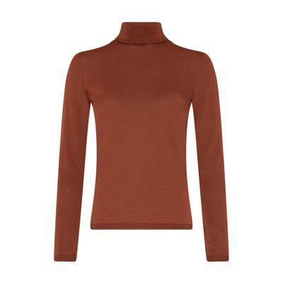 Saluto Turtleneck Sweater In Red product image