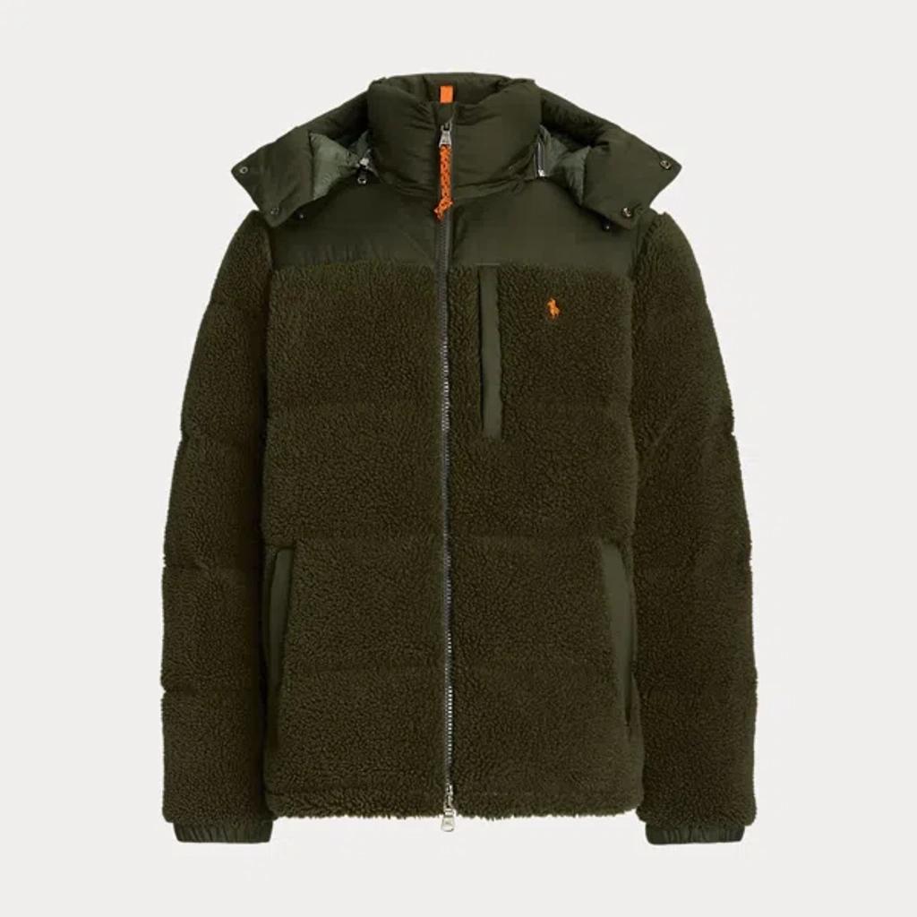 POLO RALPH LAUREN The Gorham Hybrid Down Jacket In Green Product Image