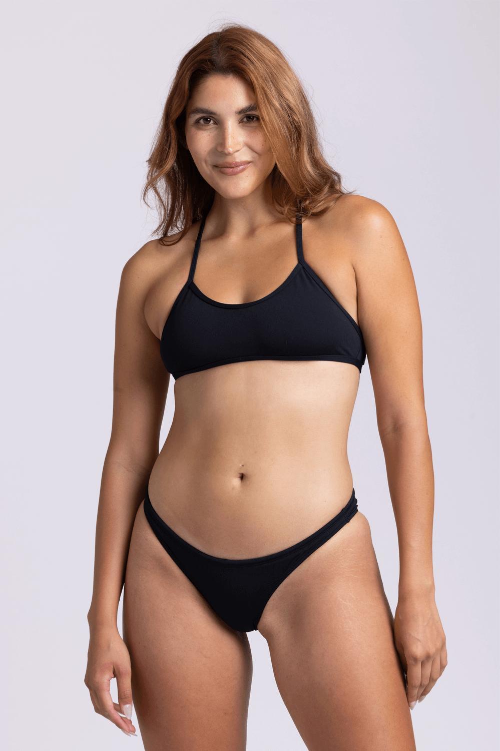 Europe Bikini Bottom - Black Female Product Image