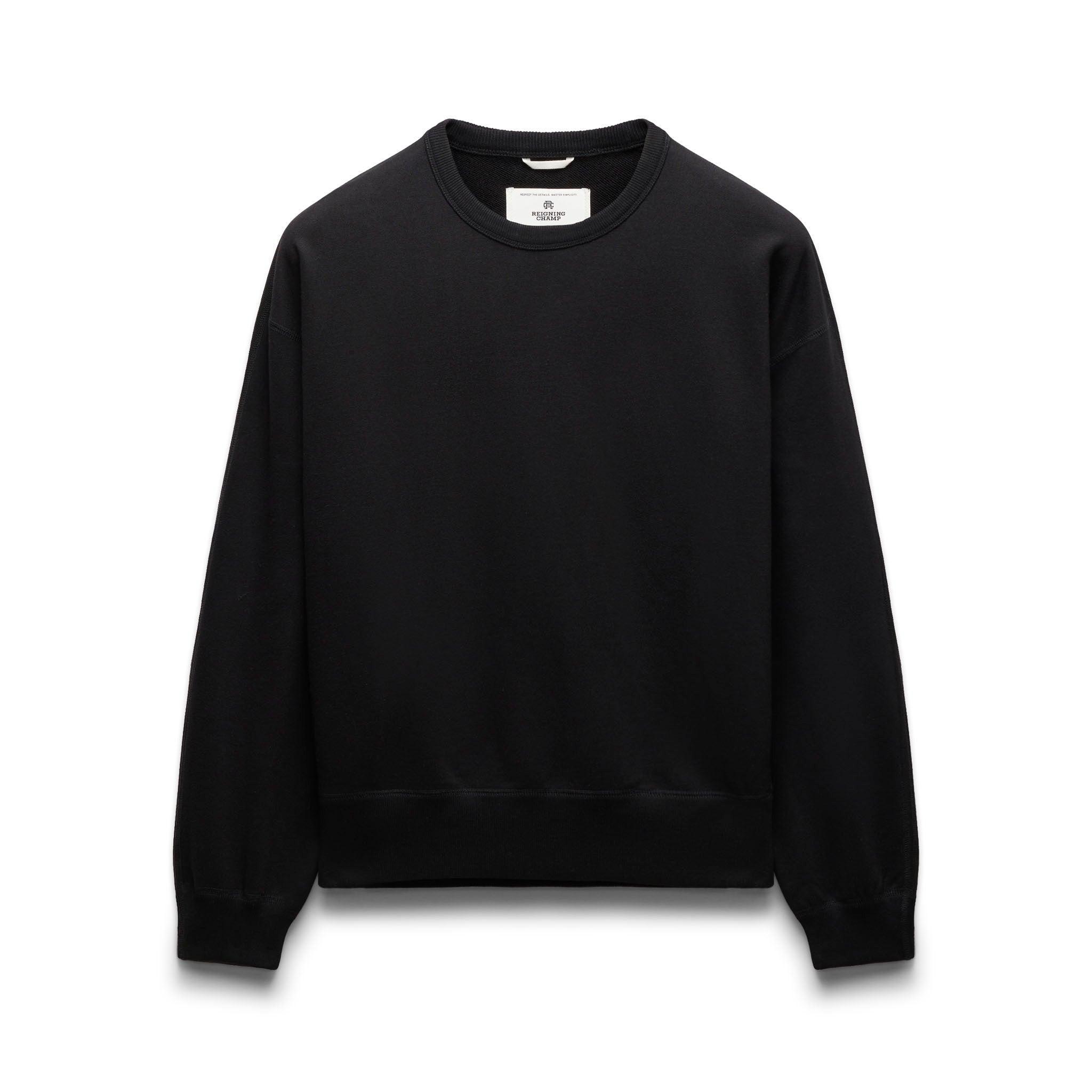 Midweight Terry Relaxed Crewneck Male Product Image