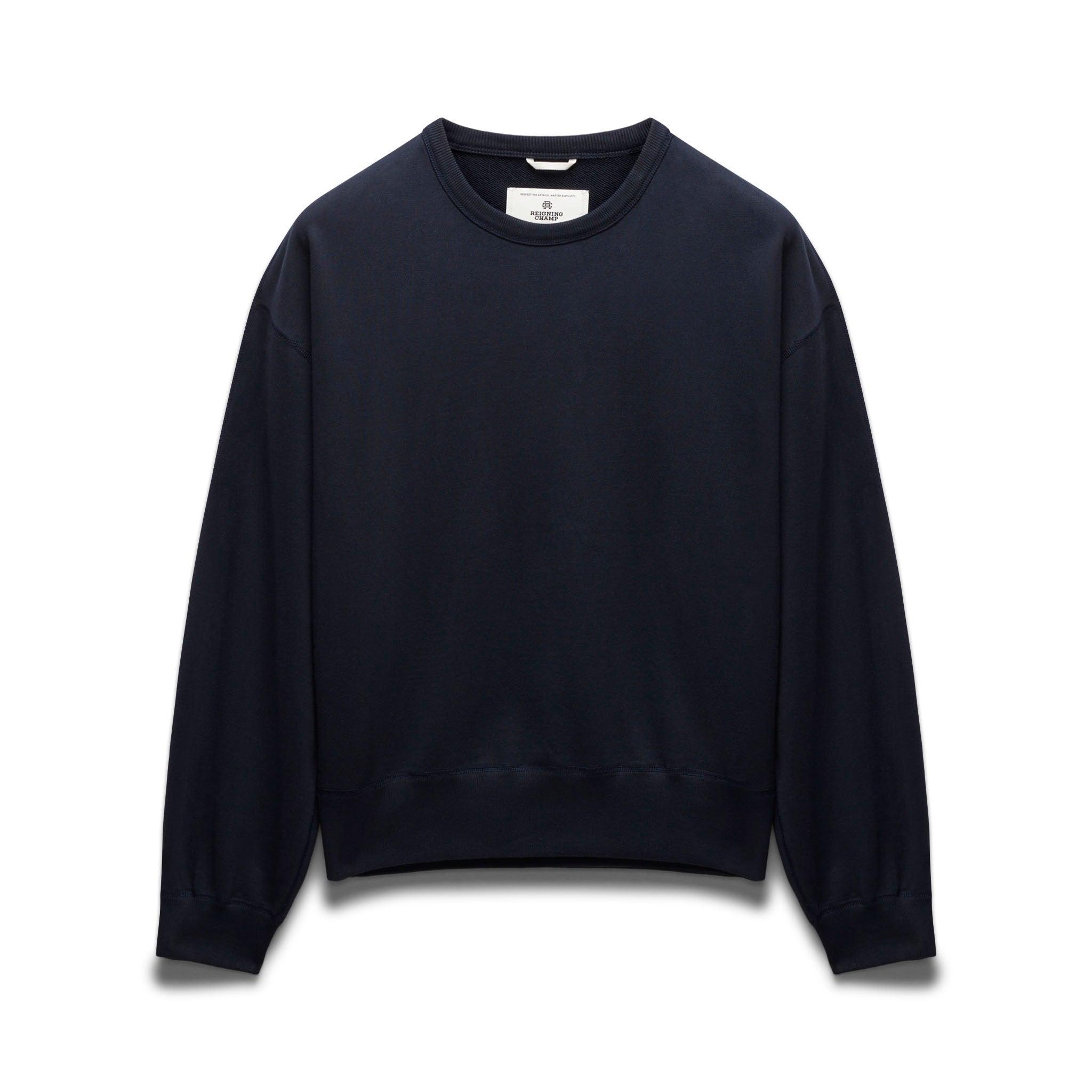 Midweight Terry Relaxed Crewneck Male Product Image