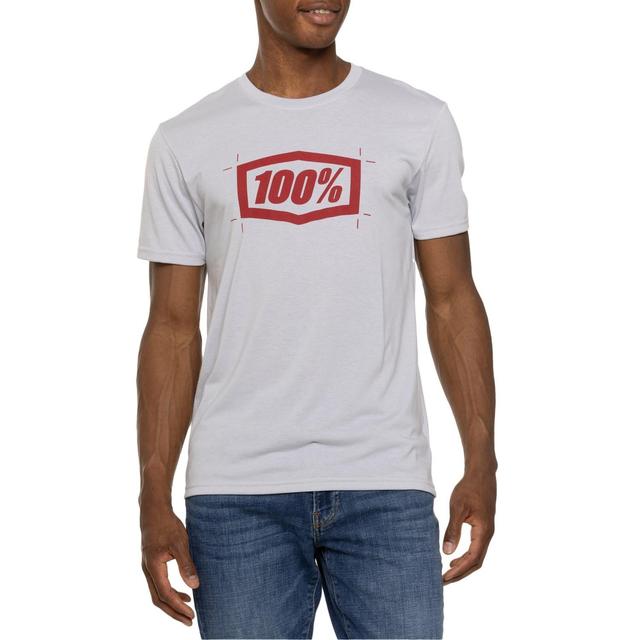 100 PERCENT Vapor Cropped Logo Tech T-Shirt - Short Sleeve Product Image