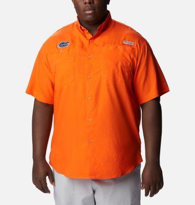 Columbia Men's Collegiate PFG Tamiami Short Sleeve Shirt - Big - Florida- Product Image