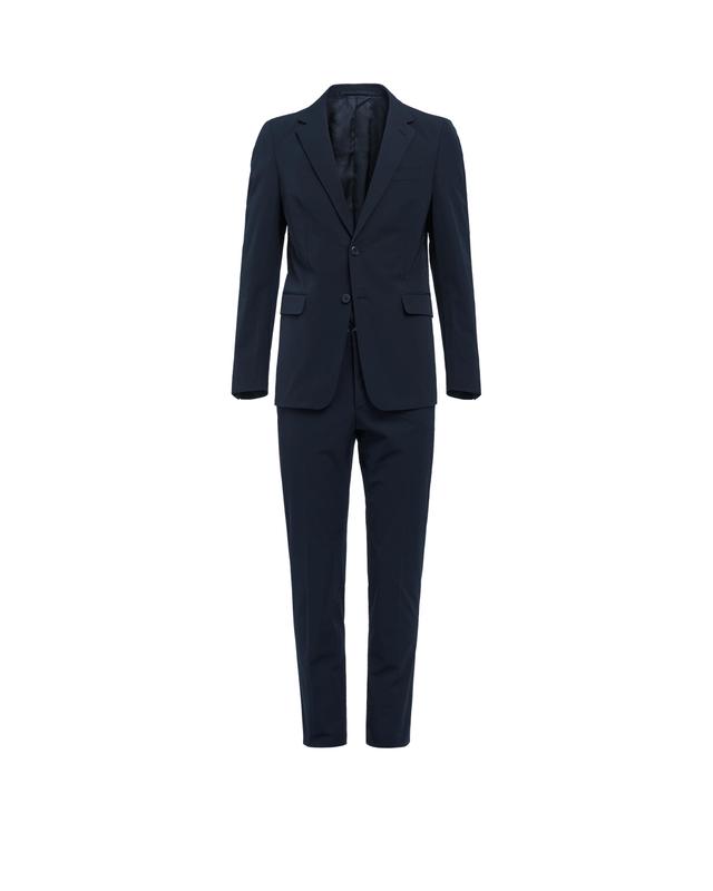 Technical fabric single-breasted suit Product Image