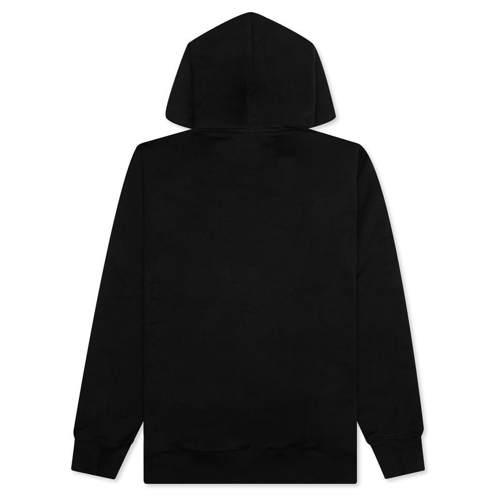 Classic Oversized Curblace Hoodie - Black Male Product Image