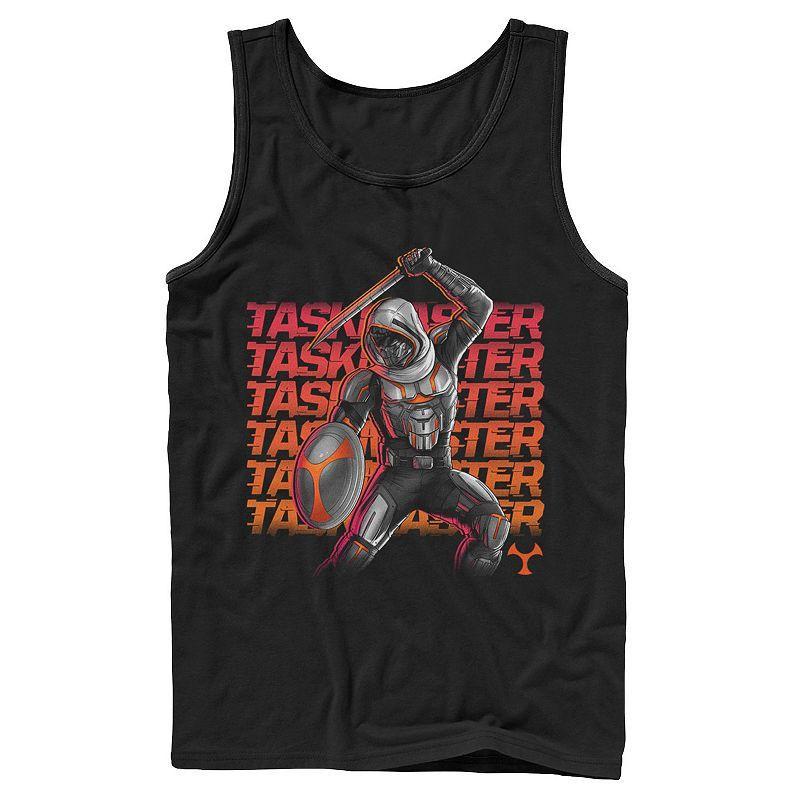 Mens Marvel Widow Taskmaster Action Pose Tank Top Product Image