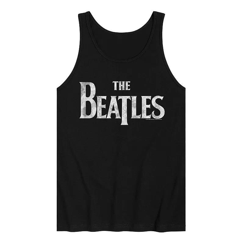 Mens The Beatles Logo Tank Product Image