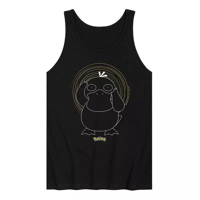 Mens Pokemon Psyduck Spiral Tank Top Product Image