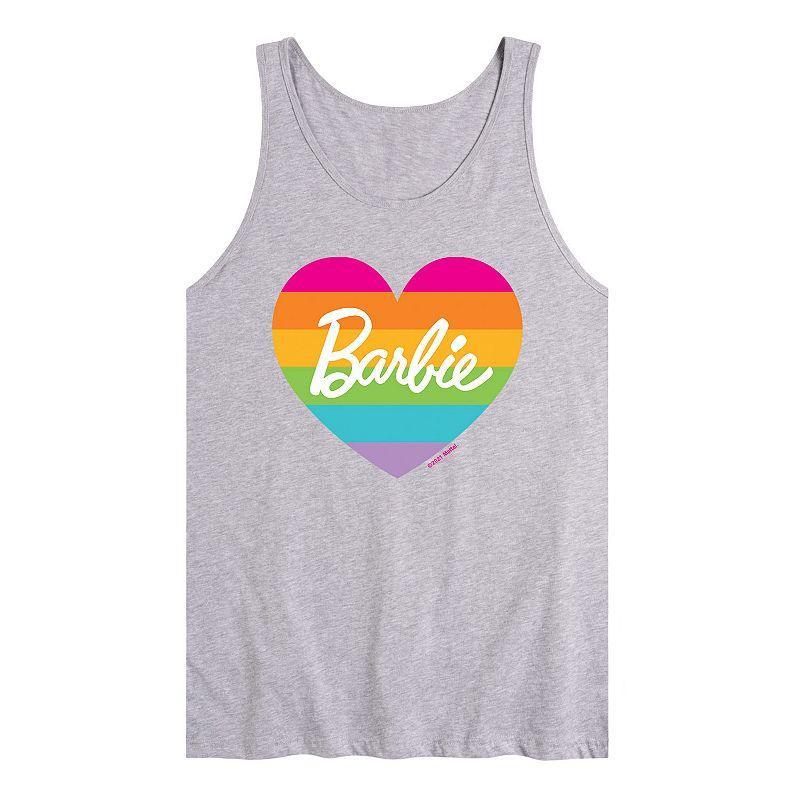 Mens Barbie Pride Heart Tank Top Product Image