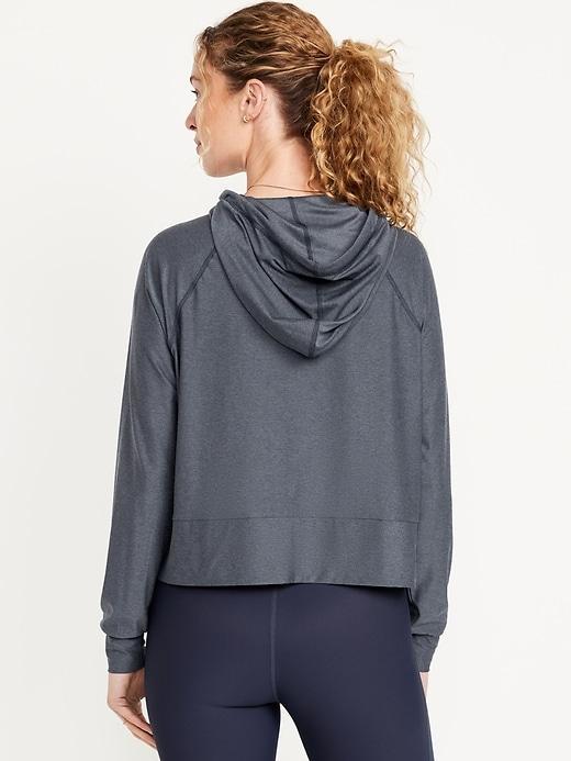 CloudMotion Crop Hoodie Product Image