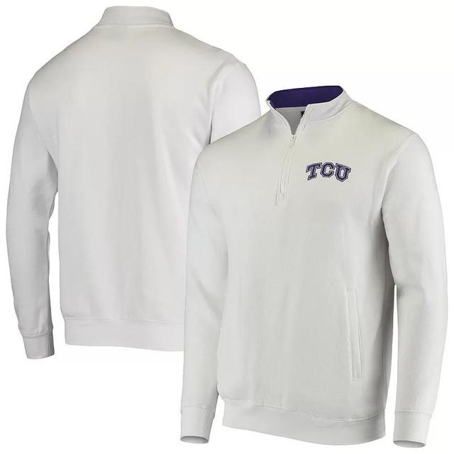 Mens Colosseum TCU Horned Frogs Tortugas Logo Quarter-Zip Jacket Product Image