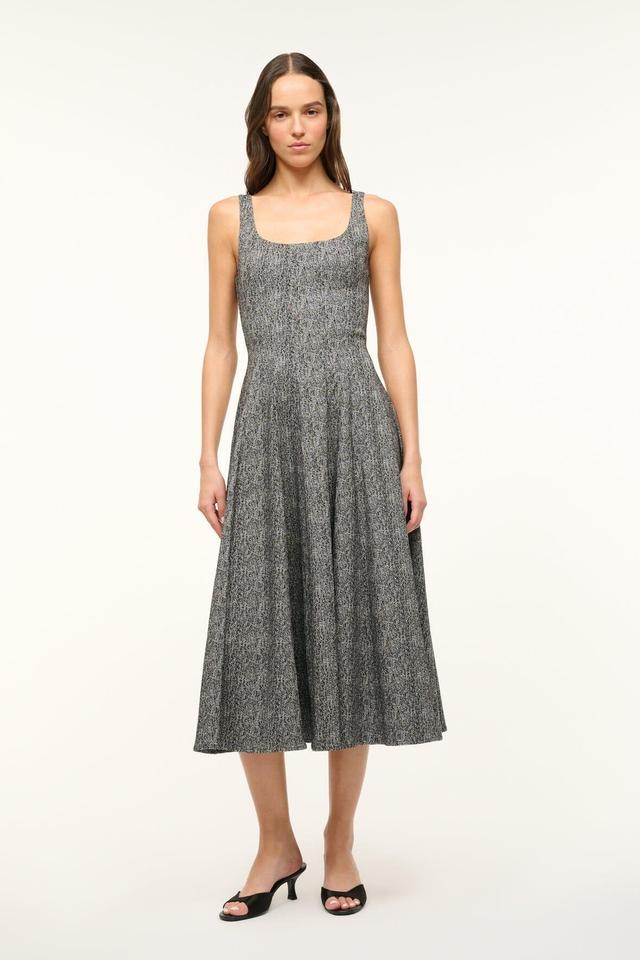 WELLS DRESS | TEXTURED HERRINGBONE Product Image