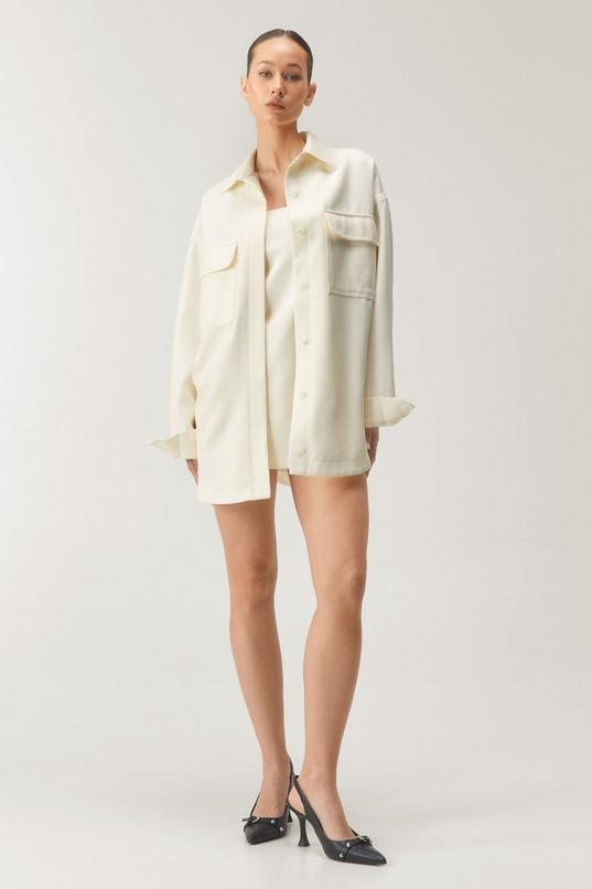 Tailored Oversized Shacket Product Image