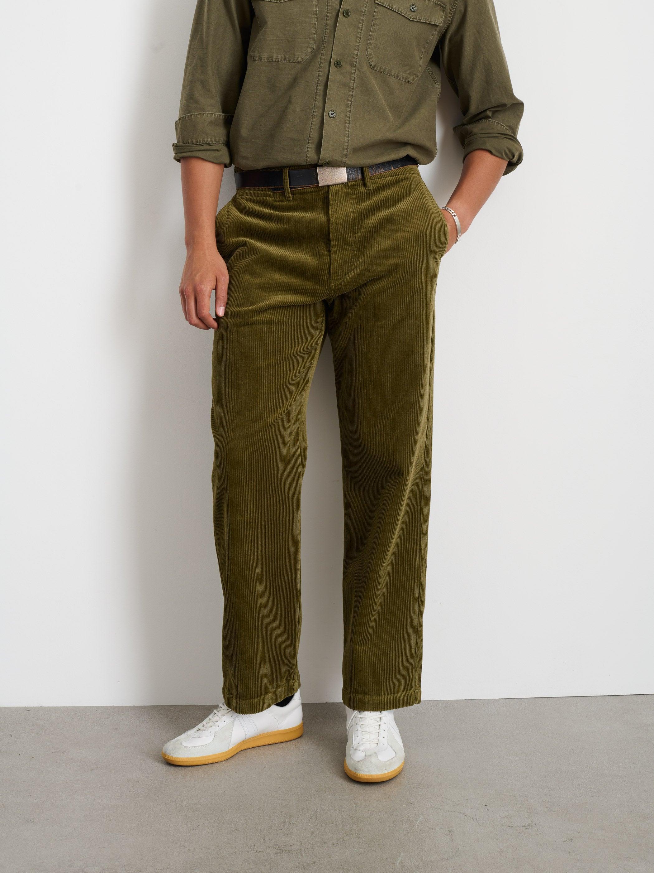 Straight Leg Pant in Corduroy Male Product Image