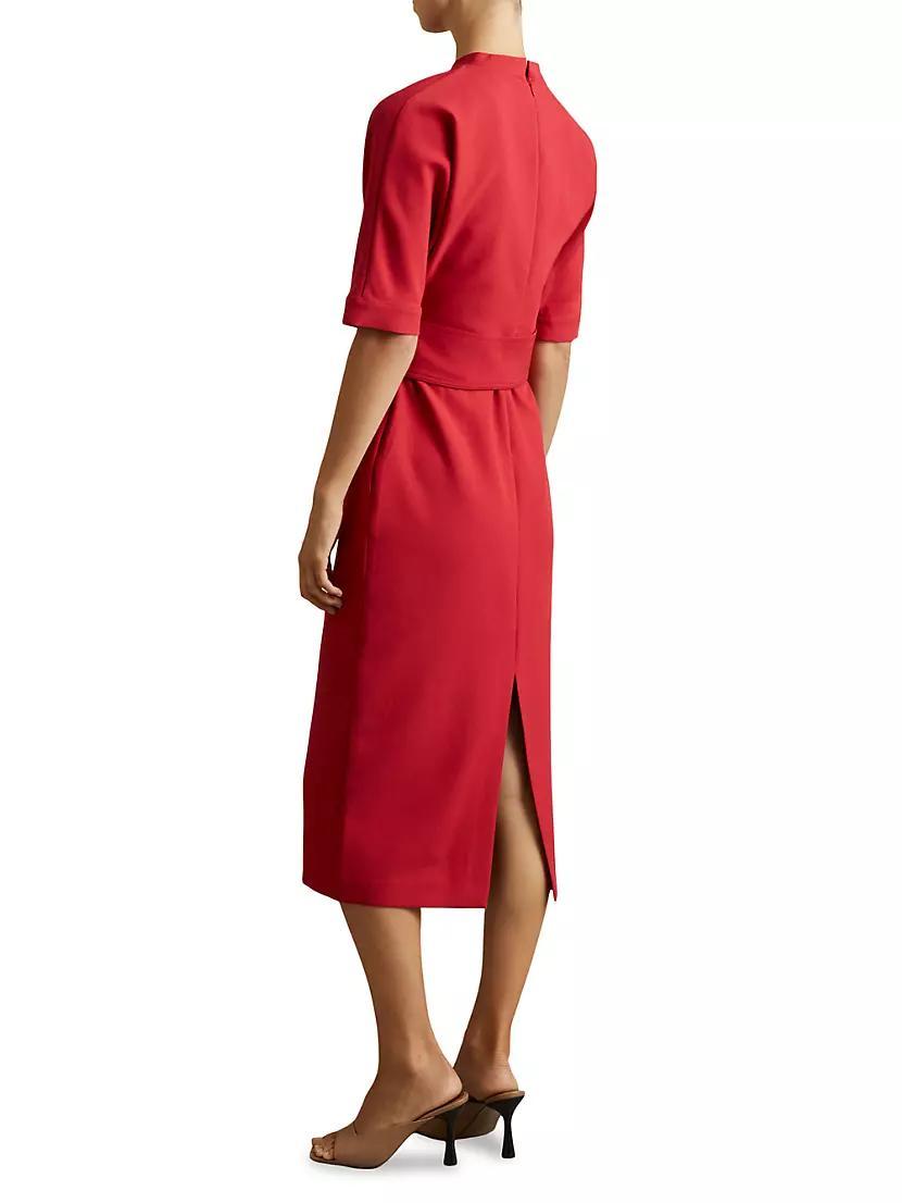 Naya Jersey Belted Midi-Dress Product Image