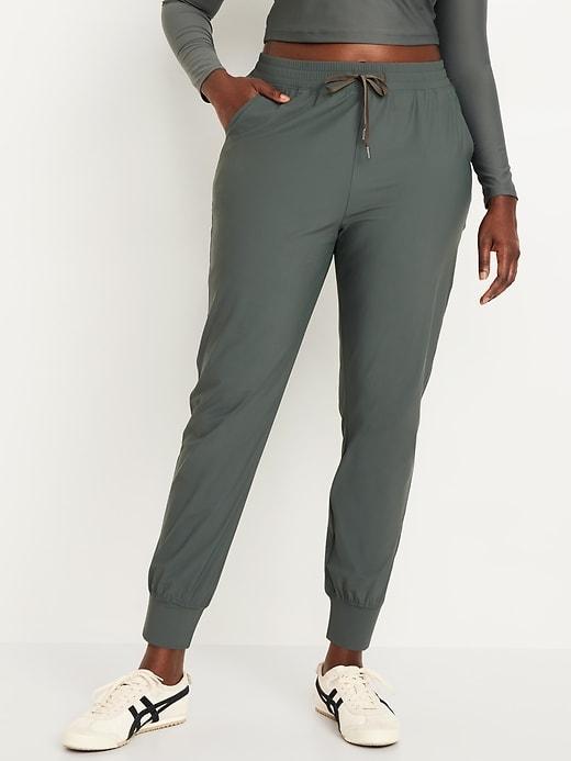 High-Waisted SleekTech Joggers Product Image