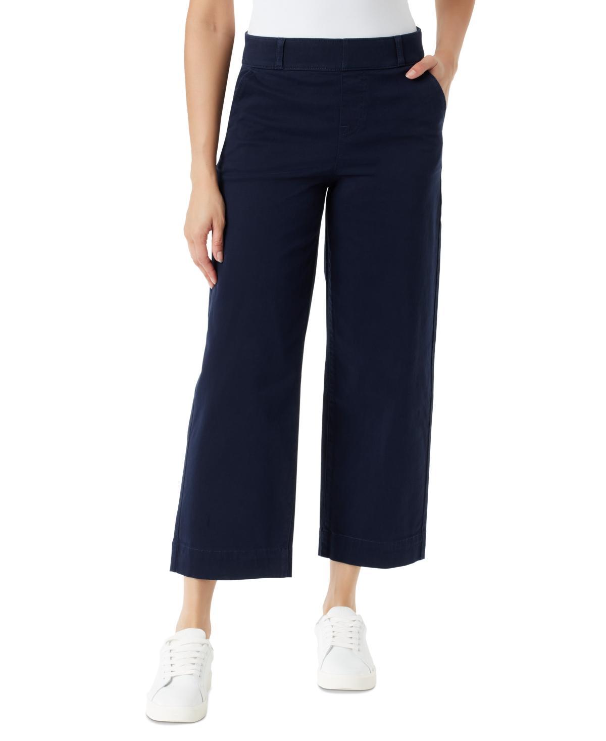 Women's Shape-Effect Wide-Leg Cropped Pants Product Image