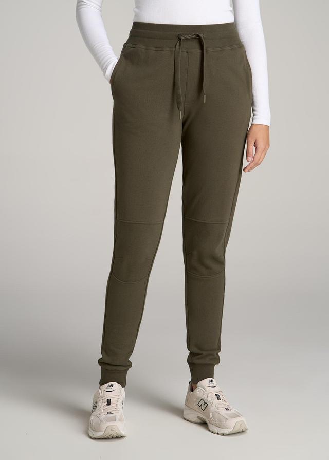 Wearever French Terry Tall Women's Joggers in Fern Green Product Image