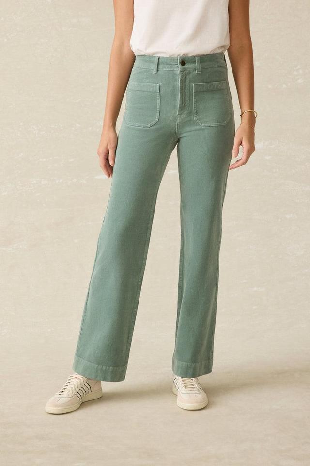 Softstretch Cord Patch Pocket Pant - Seaglass Product Image