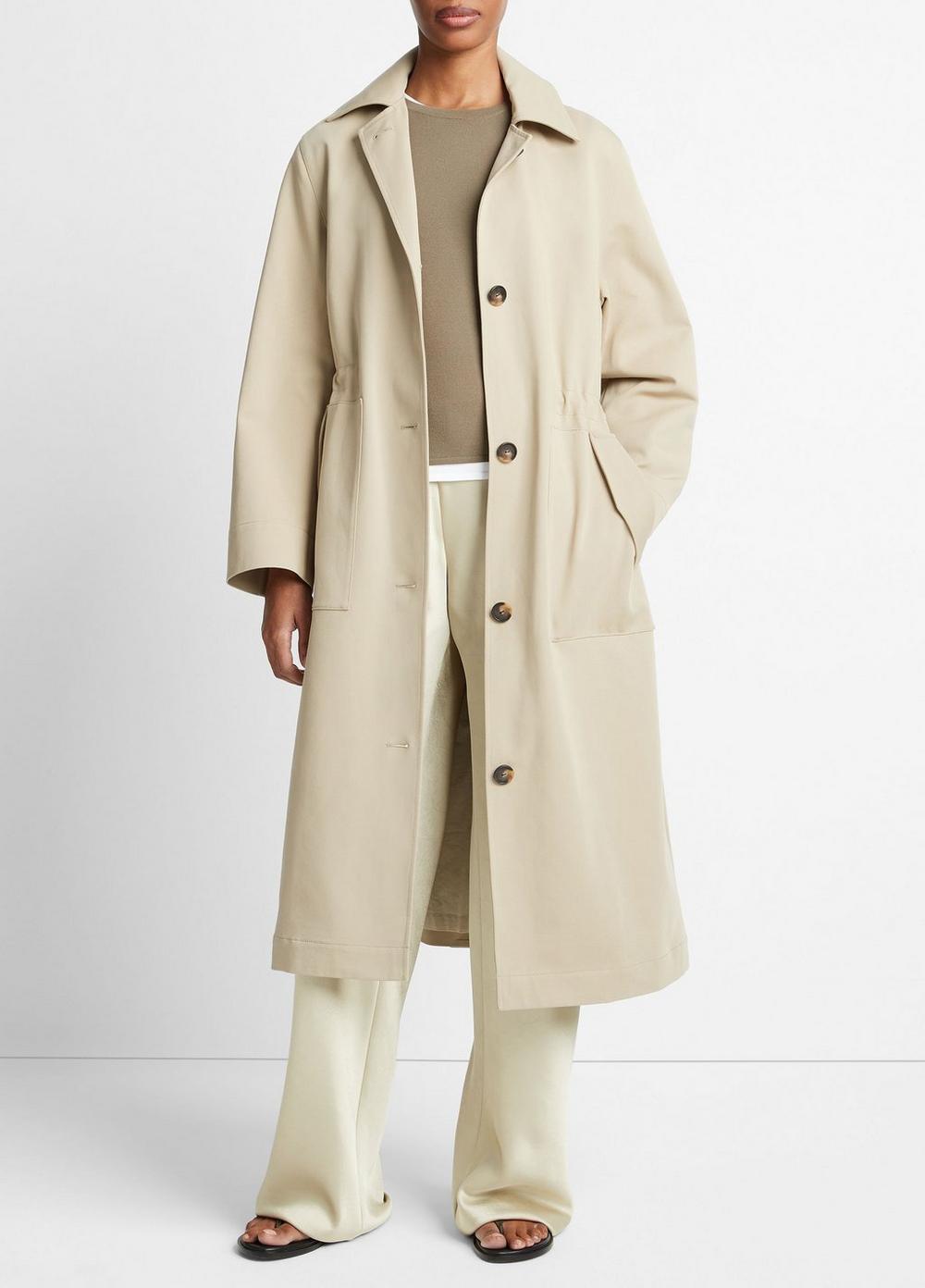 Fine Cotton Mac Coat product image