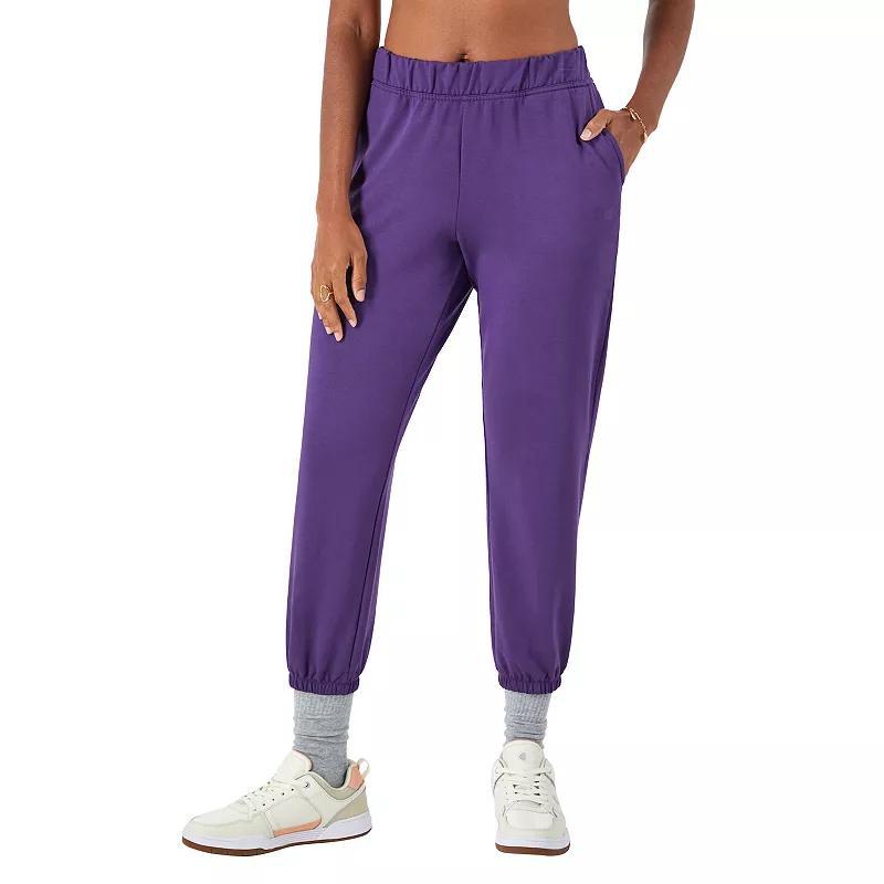 Womens Champion Soft Touch Sweatpants, C Logo, 27 High Tide Coral XS Product Image