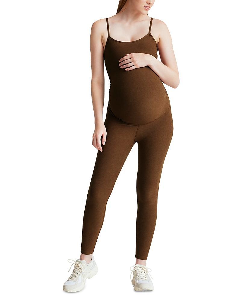 Beyond Yoga Spacedye Uplift Maternity Jumpsuit in Black Product Image