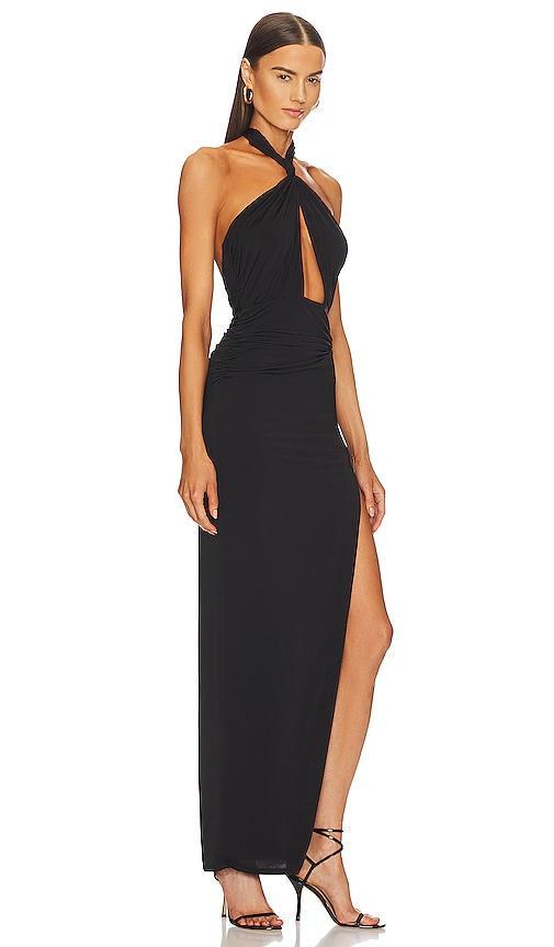 Michael Costello x REVOLVE Morgan Gown in Black. - size XL (also in L, M) Product Image