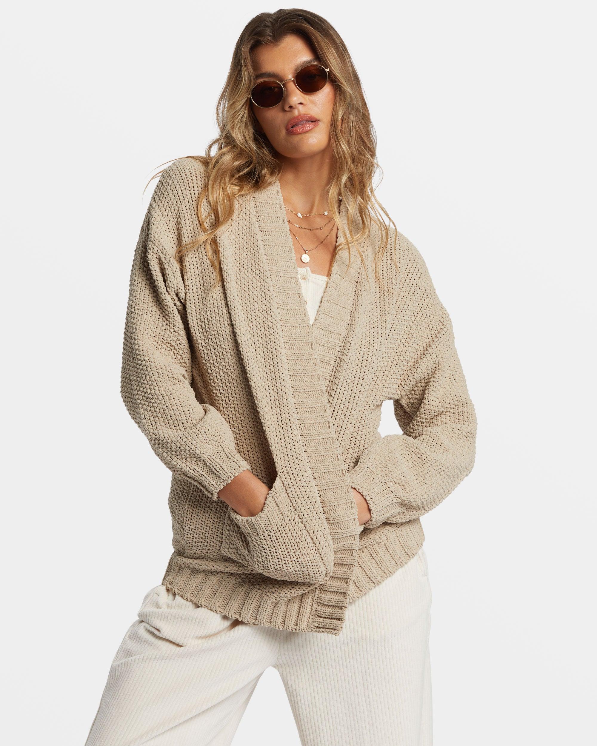 Sea Side Cardigan - Cobblestone Female product image