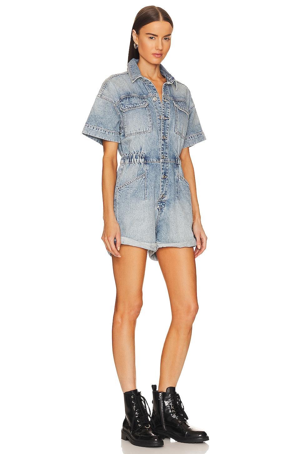 x We The Free Marci Cuffed Shortall Free People Product Image