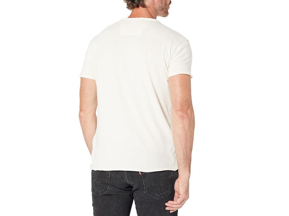 John Varvatos Skull Embroidery Tee KG6359Z3 (Salt) Men's Clothing Product Image