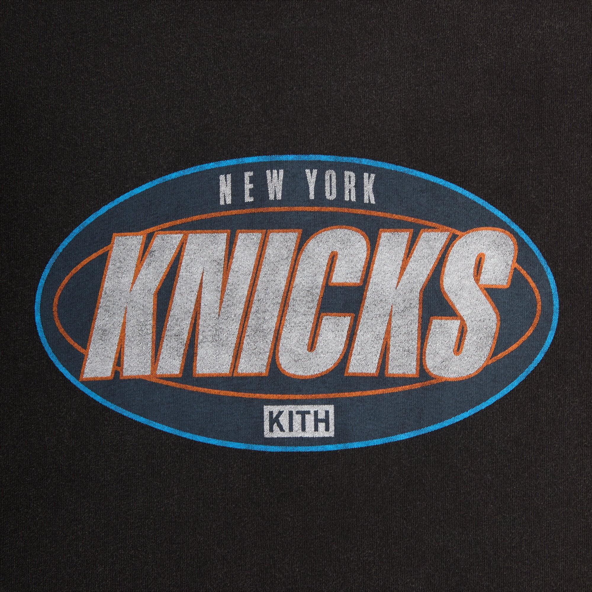 Kith for the New York Knicks Y2K Vintage Tee - Black Male Product Image