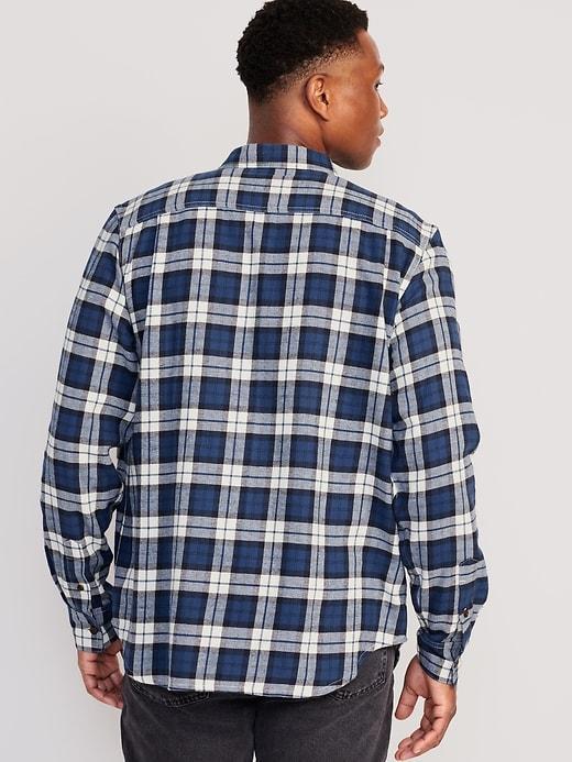 Double-Brushed Flannel Shirt Product Image