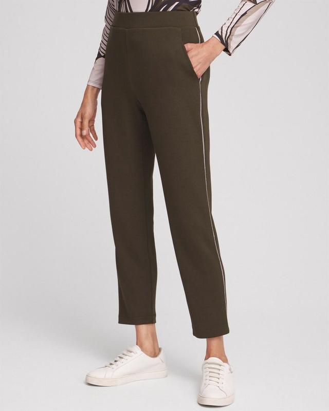 Women's Caviar Bead Scuba Ankle Pants Product Image