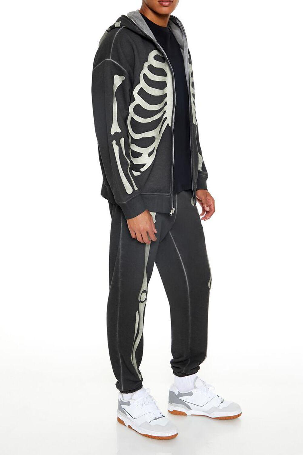 Glow-in-the-Dark Skeleton Joggers | Forever 21 Product Image