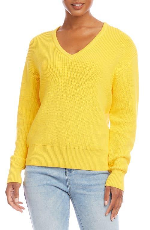 Karen Kane V-Neck Sweater Product Image