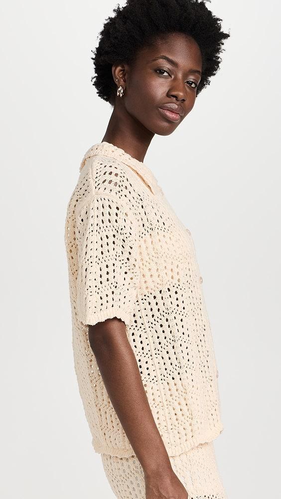 Line & Dot Poppie Crochet Top | Shopbop Product Image